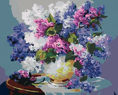 Obrázok produktu pre Zuty - Maľovanie podľa čísel - FAREBNÝ ORGOVAN, 40x50 cm, vypnuté plátno na rám