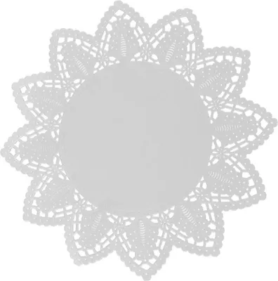 Zdjęcie produktu dla Serwetka dekoracyjna, średnica 20 cm / 12 szt.