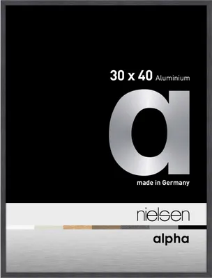 Obrázok produktu pre Hliníkový obrazový rám Nielsen Alpha 30x40 cm sivý