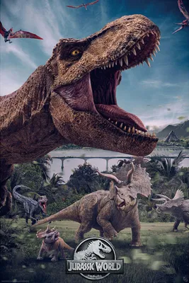 Produktbild von JURASSIC WORLD - Poster Maxi 91cmx51cm - World