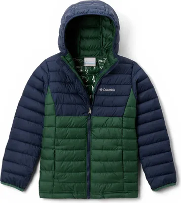 Produktbild von Columbia Powder Lite™ Ii Jacke Blau 10-12 Years Jungen,Mädchen Blau 10-12 Years