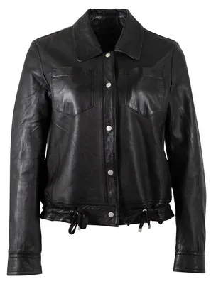 Produktbild von Mauritius Lederjacke Damen MWAdilene schwarz Streetwear 100% Leder L