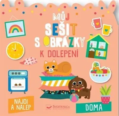 Obrázek produktu pro Můj sešit s obrázky k dolepení - Doma