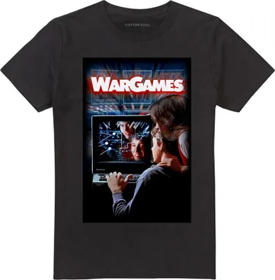Obrázok produktu pre WarGames - Tričko pre mužov/dámy Uni TV24749 (XL) (Čierna)