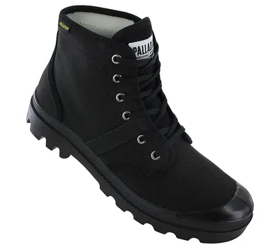 Produktbild von PALLADIUM Pallabrousse - Herren Stiefel Boots Canvas Schwarz 00069-001-M , EU 40 UK 6.5