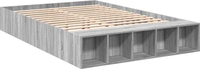 Obrázek produktu pro Rám postele šedý sonoma 140 x 200 cm kompozitní dřevo