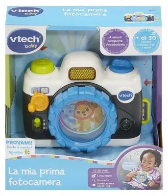 Obrázek produktu pro VTech Moje první interaktivní hračka – fotoaparát se světly a zvuky 12–36 měsíců