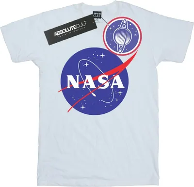 Produktbild von NASA - "Insignia" T-Shirt für Herren BI1526 (3XL) (Weiß)