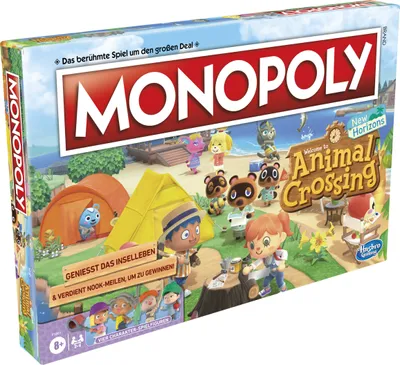 Produktbild von Hasbro - Monopoly - Animal Crossing New Horizons Brettspiel Gesellschaftsspiel