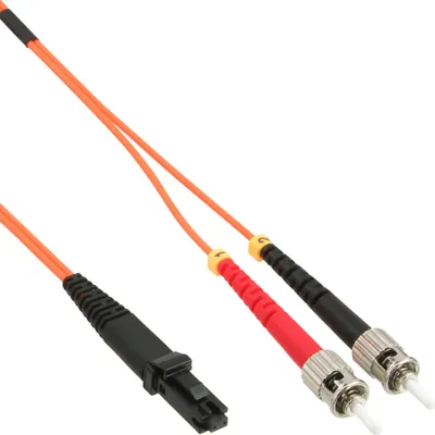 Immagine prodotto di InLine® 87352 LWL Duplex Kabel, MTRJ/ST, 50/125µm, OM2, 2m