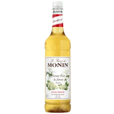 Obrázok produktu pre Monin sirup z bazového kvetu PET fľaša s jednoduchým dávkovaním 1000 ml