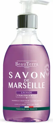 Zdjęcie produktu dla Beauterra Marsylskie mydło lawendowe 300ml