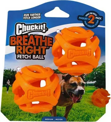 Immagine prodotto di Chuckit Breathe Right Fetch Ball Medium 2 pezzi