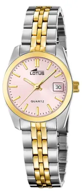 Obrázek produktu pro Lotus Hodinky s datem Old Money Pink