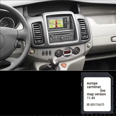 Image de Carte SD Navigation GPS Europe 2025 - 11.45 - Compatible avec Renault TomTom Live
