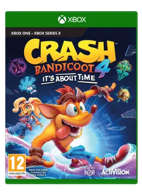 Produktbild von Microsoft Crash Bandicoot 4: It's About Time, Xbox One, Multiplayer-Modus, E10+ (Jeder über 10 Jahre), Download