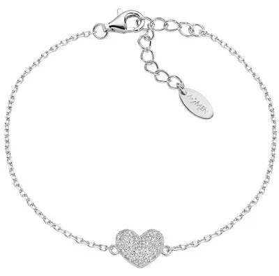 Immagine prodotto di Bracciali con ciondoli fissi Amen Collezione Argento Amore - donna