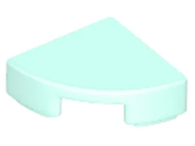 Produktbild von Lego® 1x1 Fliesen Rundecke 25269 - 1 Stück Helles Aqua