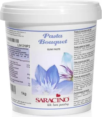 Produktbild von Pasta Bouquet 1 kg Gum Paste Blütenpaste von Saracino