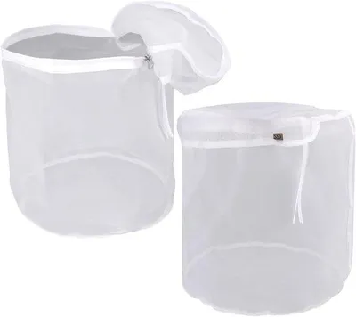 Produktbild von Set von 2 wiederverwendbaren Nylon-Filterbeuteln für feines Sieb Ergebnis