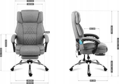 Immagine prodotto di Boss 6.0 Grey swivel chair