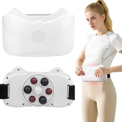 Produktbild von Bauchmassagegerät,Bauch Massagegerät mit 6 Massagepunkten, EMS Massage Gürtel,Fettverbrennung,Bauchtrainer,USB wiederaufladbar
