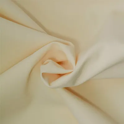 50x150cm Baumwollstoff Oeko - Tex 100 Meterware am Stück Fahnentuch Cretonne perlweiß