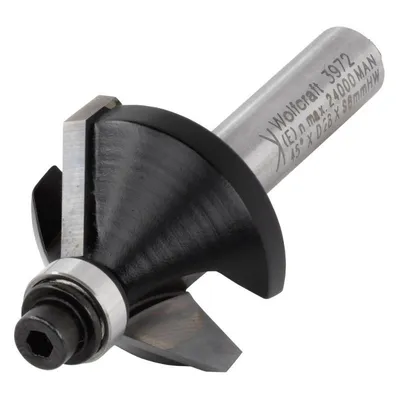 Productafbeelding van Wolfcraft fasefrees, 8 mm schacht, Ø28x13,7, 45°