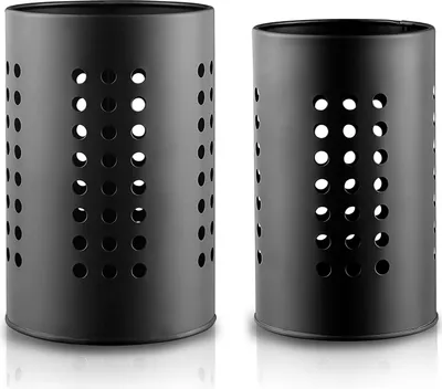 Productafbeelding van Keukenaccessoires Set van 2, RVS keukenhouder, zwart, voor keukenorganisatie