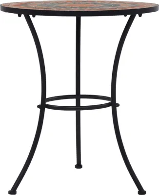 Obrázok produktu pre vidaXL Mozaikový bistro stôl oranžová/sivá 60 cm keramika