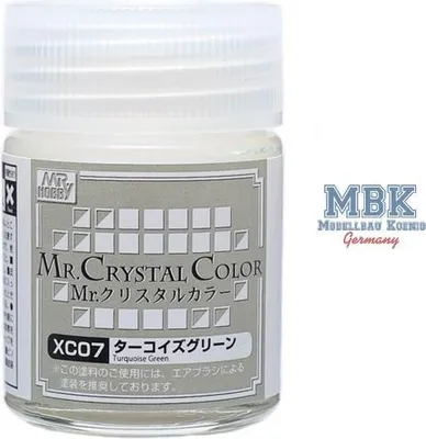 Obrázek produktu pro GUNZE GSXC07 Mr. Crystal Barva Turquise Green (18 ml)