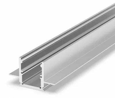 Produktbild von LED Profile in silber P25-2 100CM ohne Abdeckung für LED Streifen bis 14mm Breite