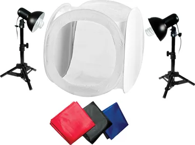 Image de StudioKing WTK75 set d'équipement de studio photo Noir, Bleu, Rouge, Blanc
