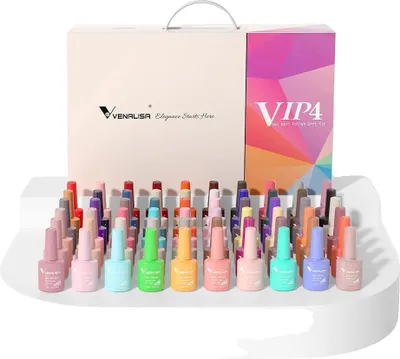 Produktbild von Nagel Gel Polish Set, HEMA-frei, selbstnivellierend, VIP4 Hema-freies Kit