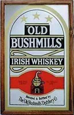 Produktbild von KS285 Old Bushmills - Irish Whisky - Bedruckter Spiegel