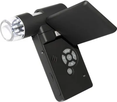 Zdjęcie produktu dla Mikroskop TOOLCRAFT USB z monitorem 5 megapikseli Powiększenie cyfrowe (maks.): 500 x