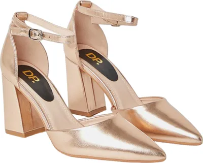 Produktbild von Dorothy Perkins - Damen Pumps "Blanche", Spitz DP5218 (37 EU) (Roségold)