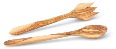 Immagine prodotto di CONTINENTA Salatbesteck No, 2, Olivenholz 30,5 cm 4911 4017167491103