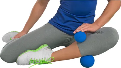 Produktbild von softX® Faszien-Set, Kugeln, Reha, Rolle, Selbst Massage, Sport, Therapie, 2-tlg.