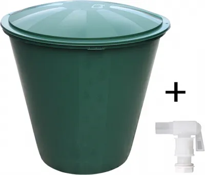 Produktbild von Sud / nádrž na dažďovú vodu s vekom 310 litrov, zelená
