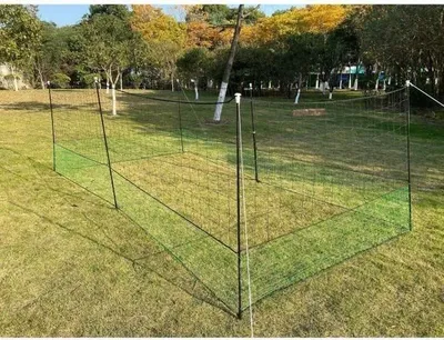 Obrázek produktu pro Sada plotu pro slepice Zolux, 12 m x 125 cm, sloupky H, vstupní dvířka, včetně kolíků