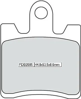 Produktbild von FERODO Bremsbeläge Satz für YAMAHA MOTORCYCLES FJR FDB2085EF