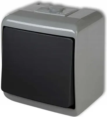 Obrázok produktu pre Hermetický Spínač Ip54 Sivý Grafit Nt N/T 1X