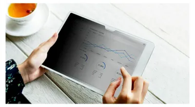 Productafbeelding van 3M 7100312506 3M Bright Screen Privacy Filter for iPad Pro 12.9in , BPTA00