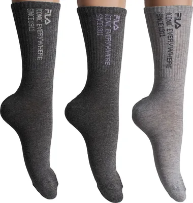 Produktbild von Fila 3er-Pack lange Baumwollsocken F3606 für Damen
