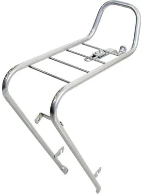 Produktbild von Steco Steco Frontgepäckträger 28 Kronenschraubenbefestigung (silber) - Fahrradträger