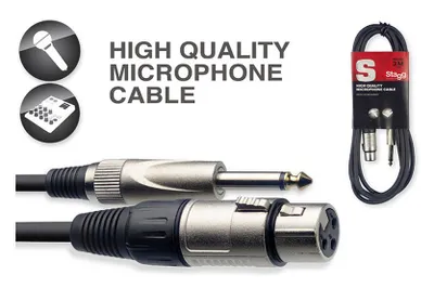 Zdjęcie produktu dla Stagg Smc1 Xp - Kabel mikrofonowy 1M