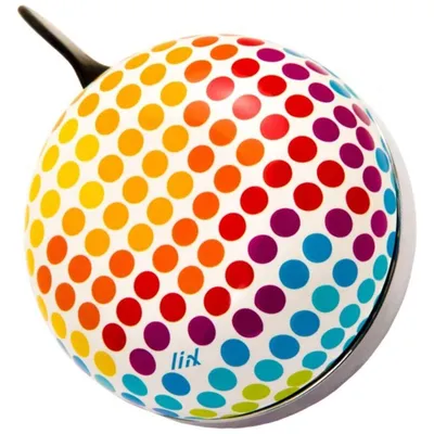 Produktbild von Fahrradklingel 80mm - Liix Ding Dong Bell Arty Dots