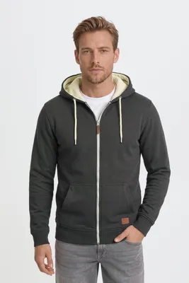 Produktbild von BLEND BHHulker Herren Sweatjacke Kapuzenjacke Hoodie mit Kapuze Reißverschluss Kängurutasche Baumwollmischung Regular fit, KI-generiertes Bild