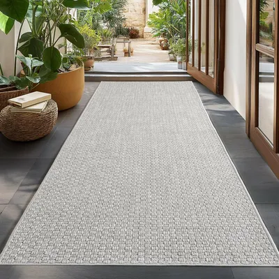 Zdjęcie produktu dla Ayyildiz | Dywan zewnętrzny IBIZA - 120 cm x 170 cm - Szary - Odporność na warunki atmosferyczne - Uniwersalny design
